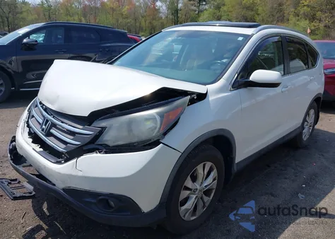 2014 Honda Cr-V Ex-L из США, поврежденный, VIN 5J6RM4H71EL070319